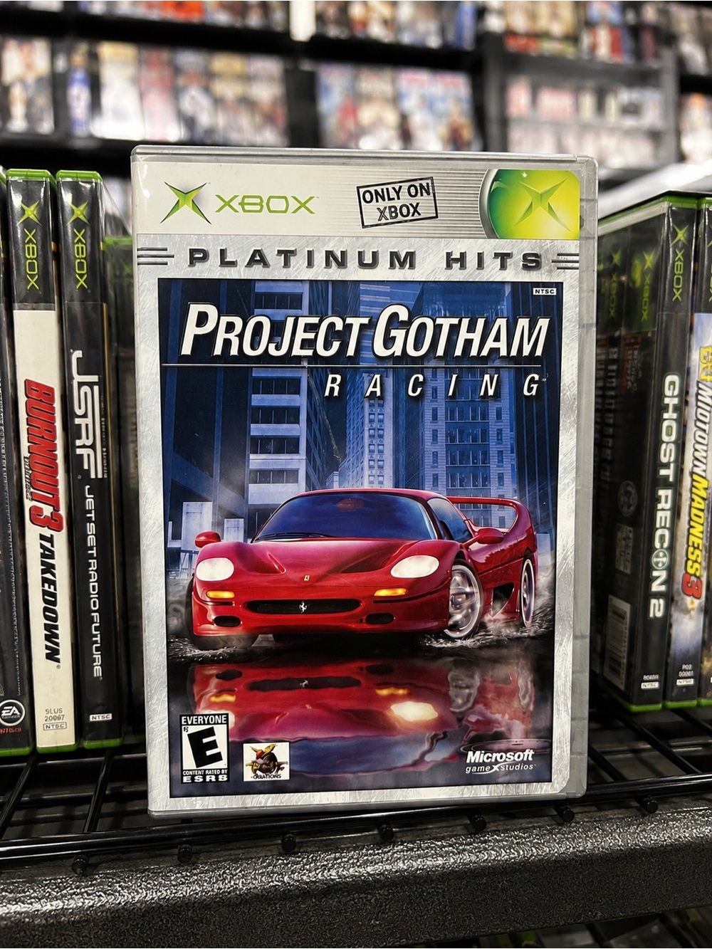 Project Gotham Racing Platinum Hits Original Xbox Complete CIB Like New